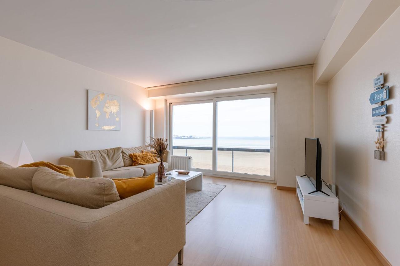 Stunning Seaview Apt On 7Th Floor At Beachfront Knokke-Heist Eksteriør bilde