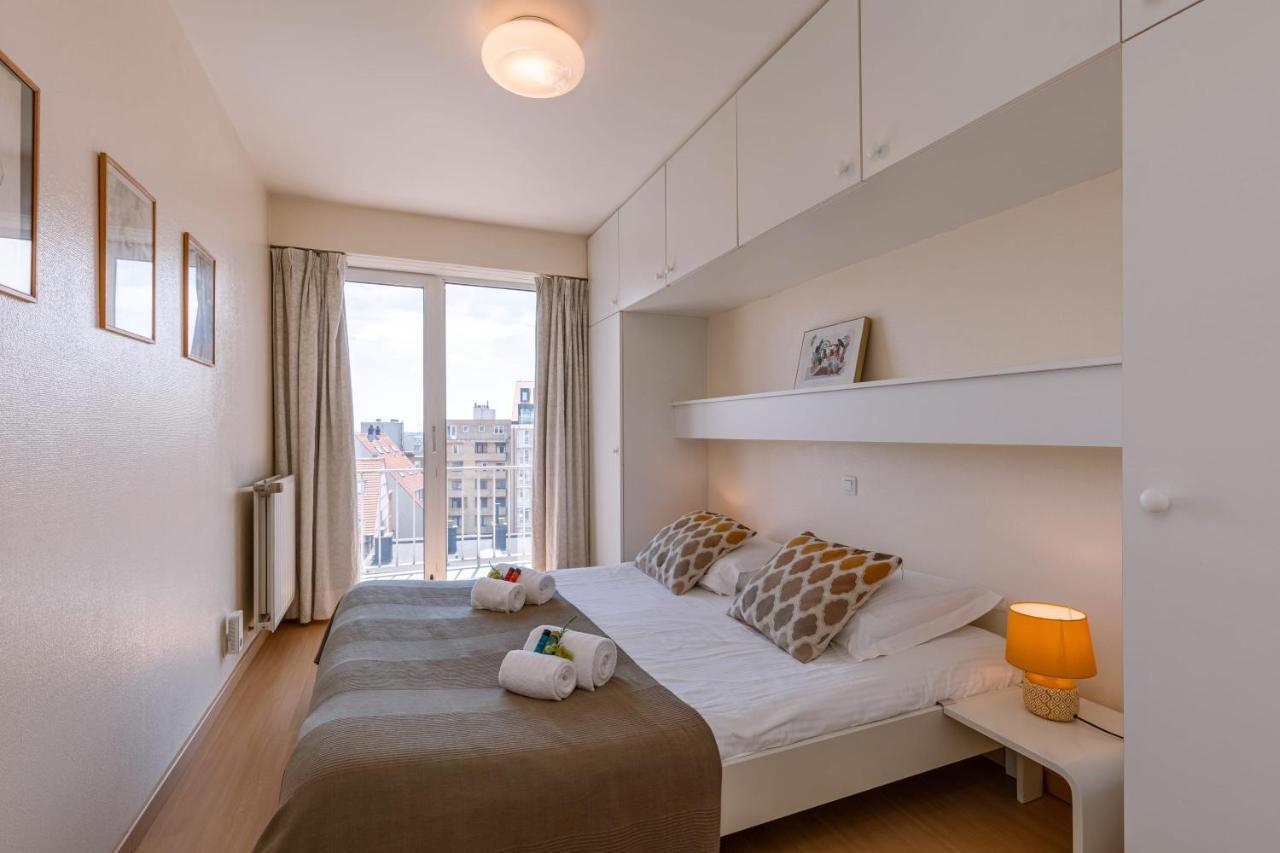 Stunning Seaview Apt On 7Th Floor At Beachfront Knokke-Heist Eksteriør bilde